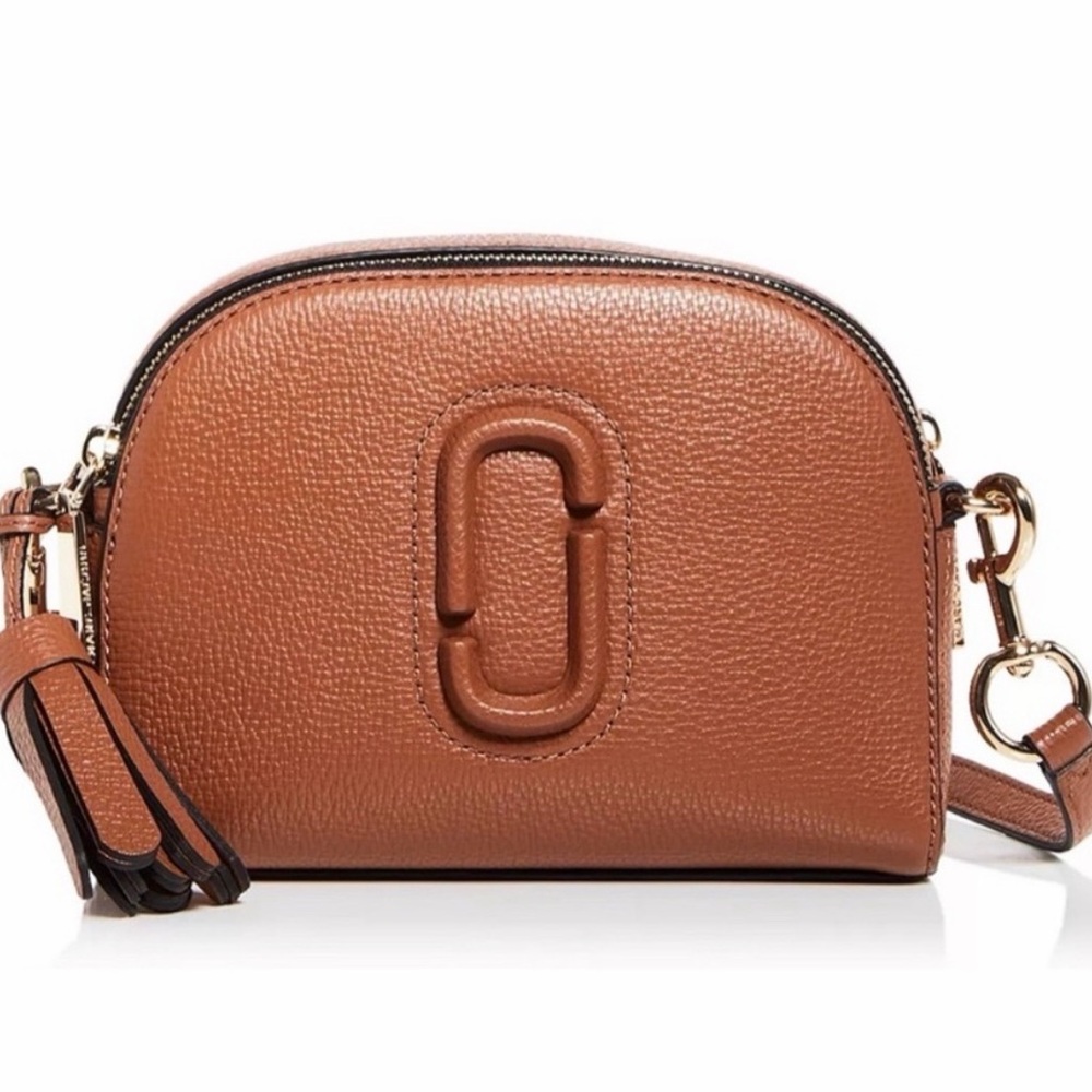 NWT - Marc Jacobs Tan Leather Pebble Shutter Bag